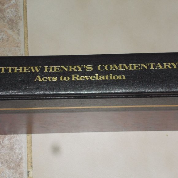 Matthew Henry's Commentary Acts to Revelation, Volume VI, ISBB 0-917006-21-6 - Picture 1 of 3